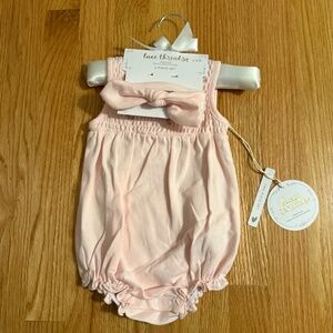 Luxe Threads Baby Girl Premium Pima Cotton 2 Piece Set